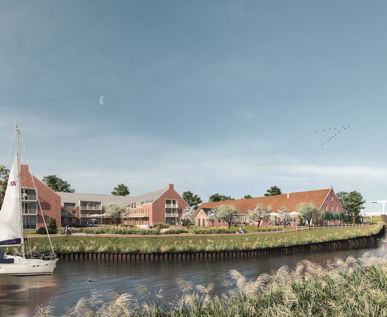 NOORD in Carolinensiel: Richtfest und Fertigstellung des Muster-Apartments